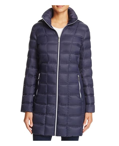 michael kors down coat|michael kors lightweight down coat.